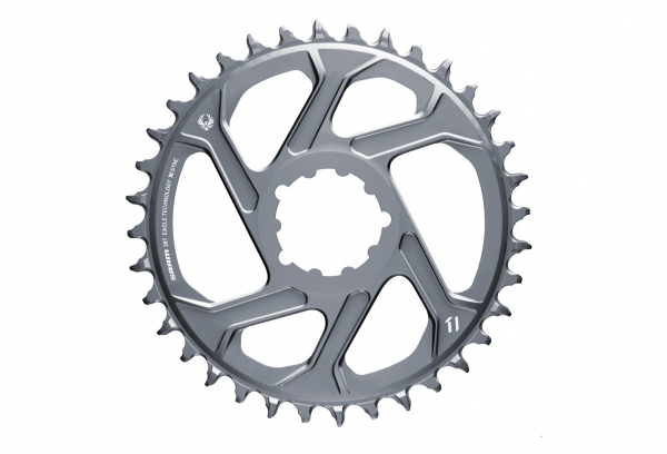 SRAM X-SYNC 2 Eagle Direct Mount Chainring Offset 6mm 12 Speed Grey 1 SRAM X-SYNC 2 Eagle Direct Mount Chainring Offset 6mm 12 Speed Grey