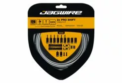 Jagwire 2x Pro Shift Kit Gris Hielo
