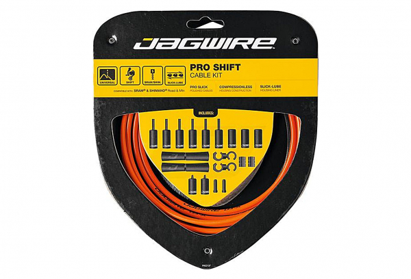 Jagwire 2x Pro Shift Kit Naranja 1 Jagwire 2x Pro Shift Kit Naranja