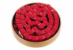 Gusset Montaje De La Cadena De Medio Eslabón De Fuelle 1/8 RED Single Speed