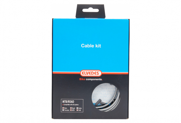 Elvedes Basic Cable Kit Cables De Transmisión Plata 1 Elvedes Basic Cable Kit Cables De Transmisión Plata