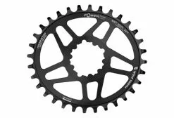 Wolf-tooth Plato Elíptico De Montaje Directo Wolf Tooth Para Sram Boost Drop-Stop 3 Mm A Negro