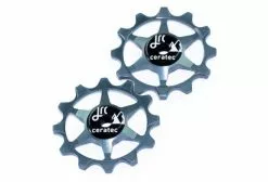 JRC Components Ruedas De Polea Ancha Y Estrecha 12T Para Sram Gunmetal