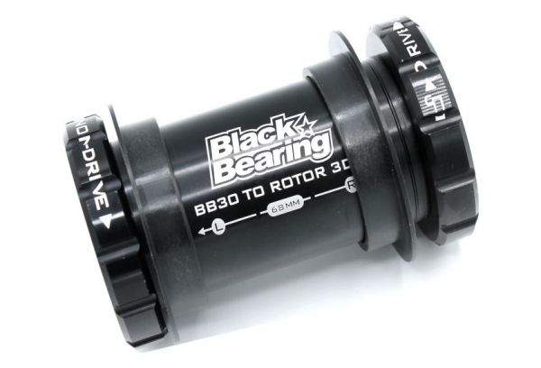 Black-bearing Eje De Pedalier Atornillado 42 Negro Con Eje De 30 Mm 1 Black-bearing Eje De Pedalier Atornillado 42 Negro Con Eje De 30 Mm