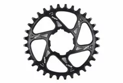 Plato Ancho Estrecho Hope Spiderless Direct Mount Boost Para Transmisiones Shimano 12S Negro