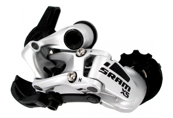 Desviador Trasero Sram X5 De 9 Velocidades - Plata 1 Desviador Trasero Sram X5 De 9 Velocidades - Plata