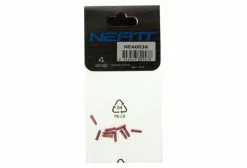 Tapas De Extremo De Cable De Engranaje NEATT - Rojo