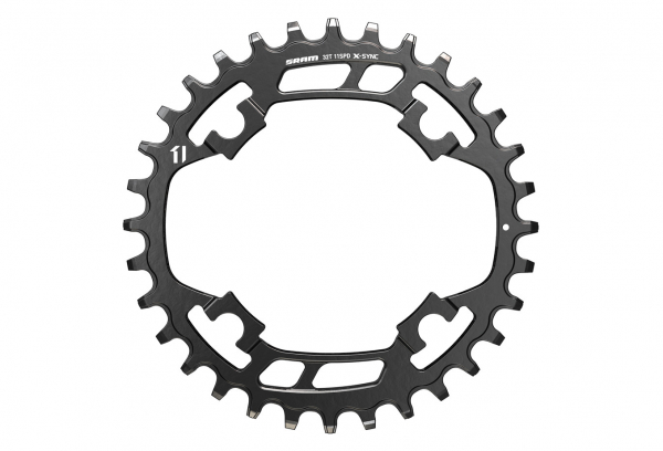 SRAM Chainring X-SYNC Acero 94 Mm BCD 11 Velocidades Negro 1 SRAM Chainring X-SYNC Acero 94 Mm BCD 11 Velocidades Negro