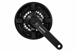 Platos Y Bielas SHIMANO Tourney FC-TY501 6/7/8s Negro 48/38/28 170mm