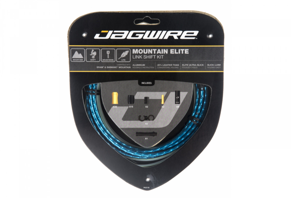 Jagwire Mountain Elite Link 2017 Kit De Cambio Azul 1 Jagwire Mountain Elite Link 2017 Kit De Cambio Azul