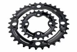 Juego De Platos De Turbina RACE FACE 104/64 Mm Negro