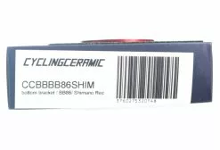 CyclingCeramic Pedalier BB86 Shimano Rouge -Bielas Ventas 5a2a5d294516b