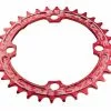 Race Face Narrow Wide Single Plato 104mm BCD Rojo