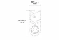 All-mountain-style All Mountain Style Crank Defender Crank Protector Black -Bielas Ventas 5b9fb5c21cfbe