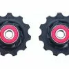 BBB RollerBoys Ceramic Bearing Jockey Wheels 11S Black