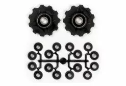 Elvedes Jockey Wheels X2 Kit With Spacers Black