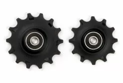 Elvedes Pair Of Jockey Wheels 1 X 12t + 1 X 14t Narrow Wide Bearings