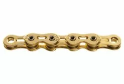 Cadena KMC K1SL 100 Eslabones Estrecha Ti-N Gold (BMX Fixie Track)